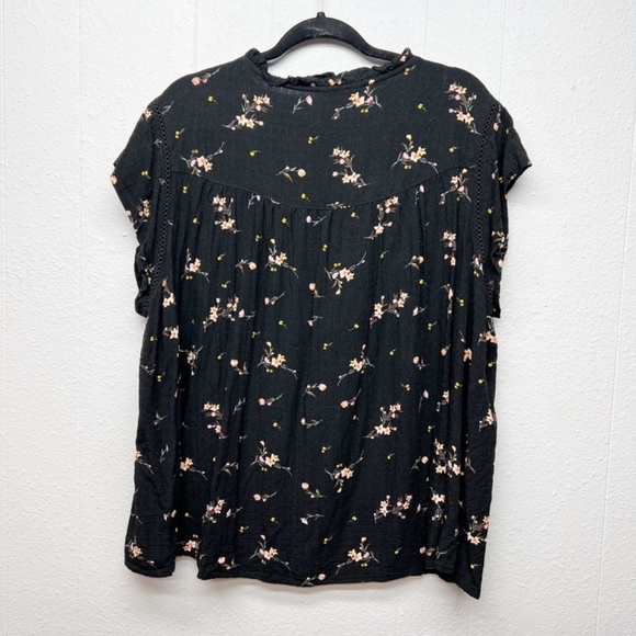 Buffalo Womens Top 2X Floral Cottagecore Gardencore Fairy Relaxed Flowy Garden - Picture 6 of 11